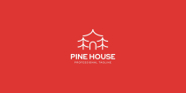 Pine House Logo Template Screenshot 2