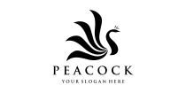 Peacock Logo And Symbol Vector Screenshot 1