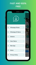 WhatsApp Status Saver - Stickers Downloader  Screenshot 2