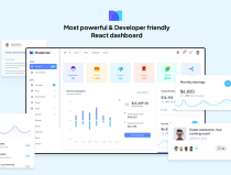 Modernize React MUI Admin Dashboard Template Screenshot 2