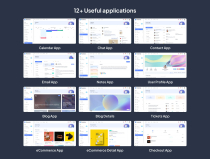 Modernize React MUI Admin Dashboard Template Screenshot 6