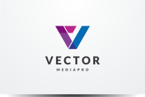 Vector Media Letter V Logo Screenshot 1