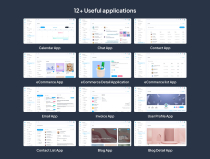 MaterialM Bootstrap Admin Dashboard Template Screenshot 6