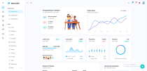 MaterialM Angular Admin Dashboard Template Screenshot 1