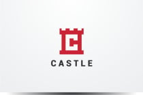 Castle Letter C  Logo Screenshot 1