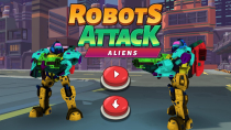 Robots Attack aliens - Unity Source Code Screenshot 1