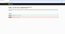 Link to PDF API - Convert Links to PDF NodeJS Screenshot 1