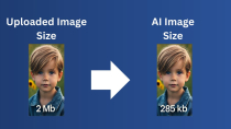 AI Image Compressor App with ironSource Screenshot 1