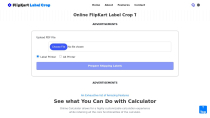 Flipkart Label Crop Script Screenshot 1
