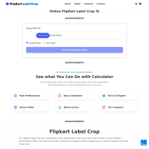 Flipkart Label Crop Script Screenshot 2