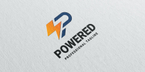 Letter P Power Logo Design Screenshot 1