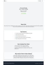 Vido Video Hosting Script Screenshot 1