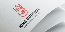 King Burger Logo Design Screenshot 1