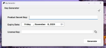 License Activation Key Generator C# Screenshot 1