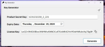 License Activation Key Generator C# Screenshot 2