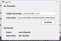 License Activation Key Generator C# Screenshot 5