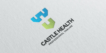 Castle Health Logo Design Screenshot 1