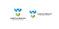 Castle Health Logo Design Screenshot 2