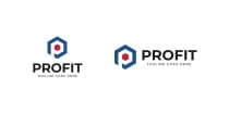 Profit P Letter Logo Design Screenshot 2