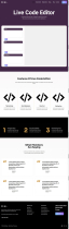 Live Code Editor WordPress Plugin Screenshot 1