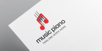 Music Piano Logo Design Screenshot 1