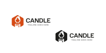 Candle Logo Template Screenshot 2