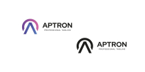 Aptron A Letter Logo Design Screenshot 2