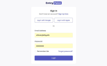 EntryPoint - Login Form HTML5 Template Screenshot 5