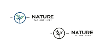 Nature Tree Logo Design Screenshot 2