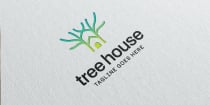 Tree House Logo Design Screenshot 1