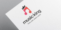 Music King Logo Design Screenshot 1