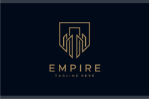 Empire Building Shield Logo Screenshot 1