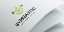 Gymnastic Logo Design Template Screenshot 2