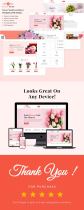 Flower World - Flower Shop and Florist WordPress Screenshot 1