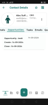 CRM PRO Flutter Mobile Application - CRM PRO Ad-On Screenshot 5