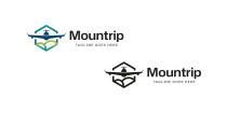 Mountrip Travel Logo Design Screenshot 2