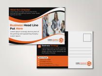 Corporate Postcard Design Template Screenshot 2