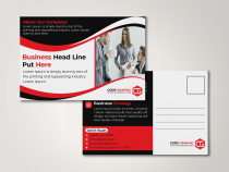 Corporate Postcard Design Template Screenshot 3