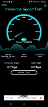 Internet Speed Tester App - Android Source Code Screenshot 1