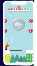 Santa Stick Hero Unity Android Ios Screenshot 2