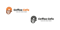 Coffee Cafe Logo Template Screenshot 2