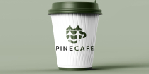 Pine Cafe Coffee Logo Screenshot 1