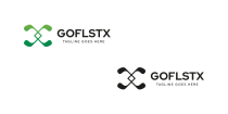 Golfstx X Letter Logo Design Screenshot 2