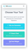 WaFusion - WhatsApp Link Generator and Widget Screenshot 2
