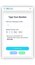 WaFusion - WhatsApp Link Generator and Widget Screenshot 3