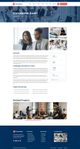 Financebox – Corporate Financial WordPress Theme Screenshot 8