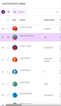 Custom Data Table PHP Screenshot 2