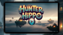 Hunter Hippo - Construct 3 Game HTML5 Screenshot 1