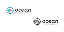 Ocean Water Logo Design Screenshot 2