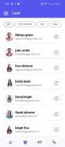 CRM - Lead Management App React Native Screenshot 14